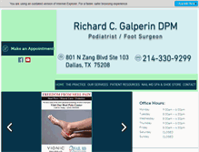 Tablet Screenshot of drgalperin.com